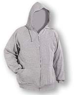 Wholesale Sweatshirts Thermal Lined Hooded Zip