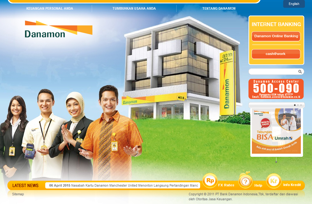 Danamon HomePage