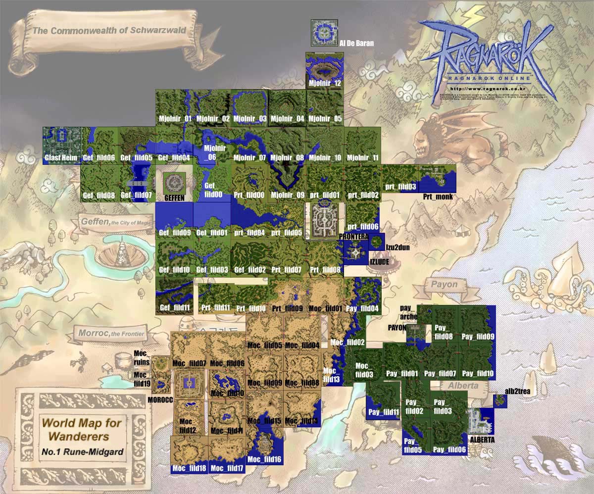 Ragnarok Map - Iro Classic Net / Latest map up to eps 16.2 lasagna home