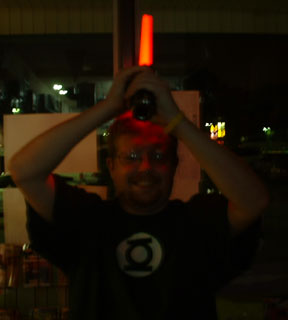 The Force is with me! Behold my Green Lantern shirt!