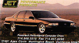 JET BIZ Card