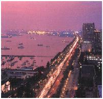 An Arial View of the Manila district During the Night. Manila night life seems to attract fun and enjoyable happenings in the city adorned with lights and radiating colors. Click here to enlarge.