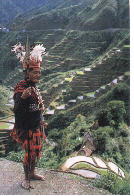 A native Ifugao: a symbol of Filipino culture propagated by the Lakbay-Bayan.