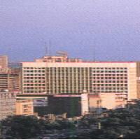 The Roxas District. A center for trade and culture in the country's capital. Along this avenue sported along by the Manila bay is the Cultural Center of the Philippines and the Bangko Sentral ng Pilipinas. Click here to enlarge.