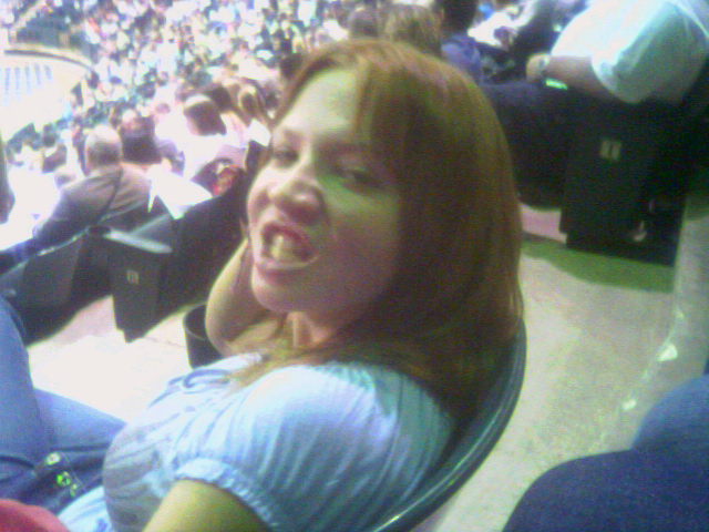 I don't think she knows about this picture... hehe