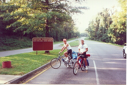 Toll gate at Front Royal VA.