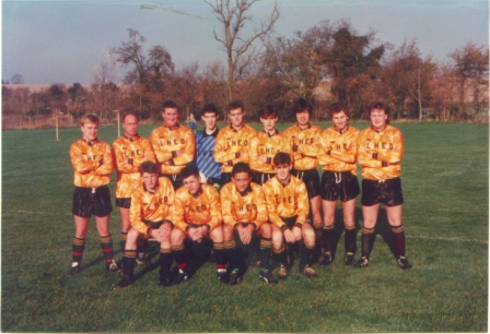 Back Row T.Purdue P.French  ?  A.Staff  P.Giles  A.Compton  J.Tiller  C.Dewey  I.Dewey                         Front Row G.Nowell  P.Furgate  S.Freemantle  C.Compton