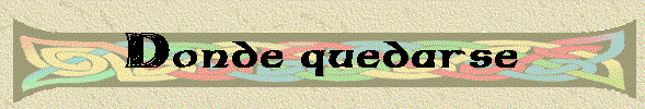 Donde quedarse