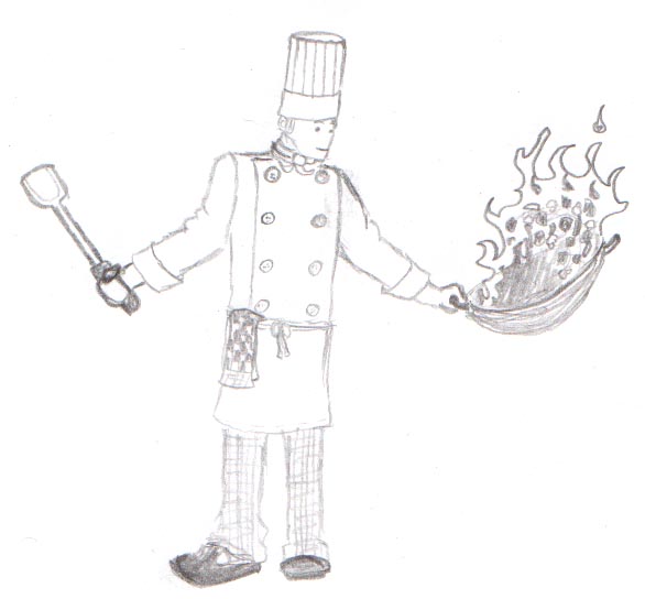 This picture was drawn by John Perry