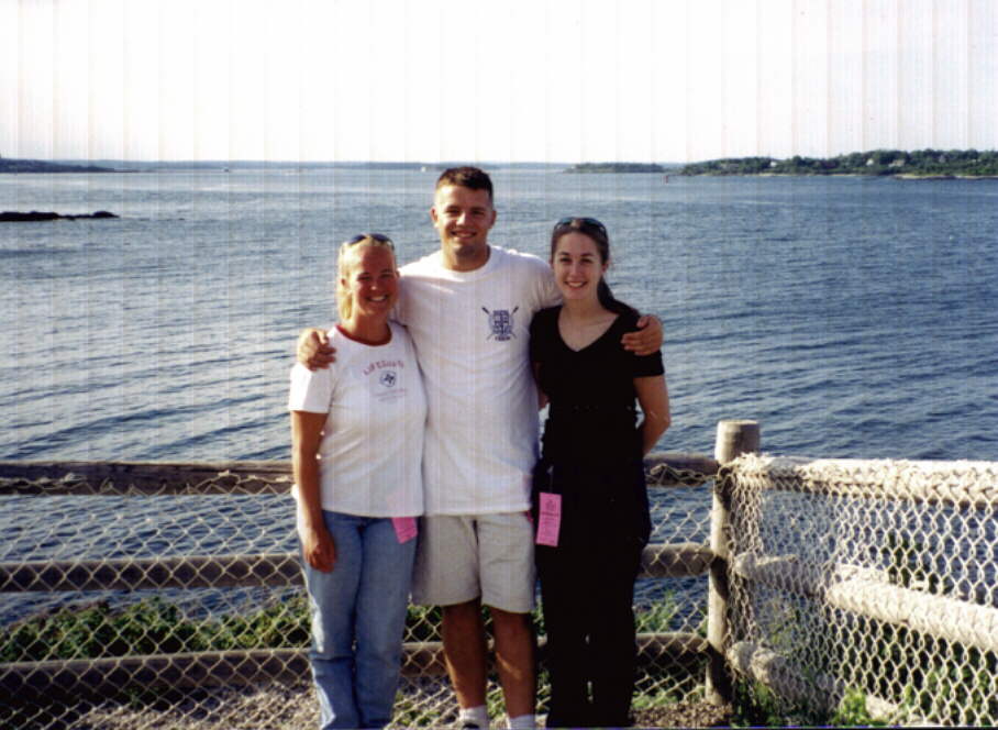 Minime, John, and me at the Independence Pops concert 2001