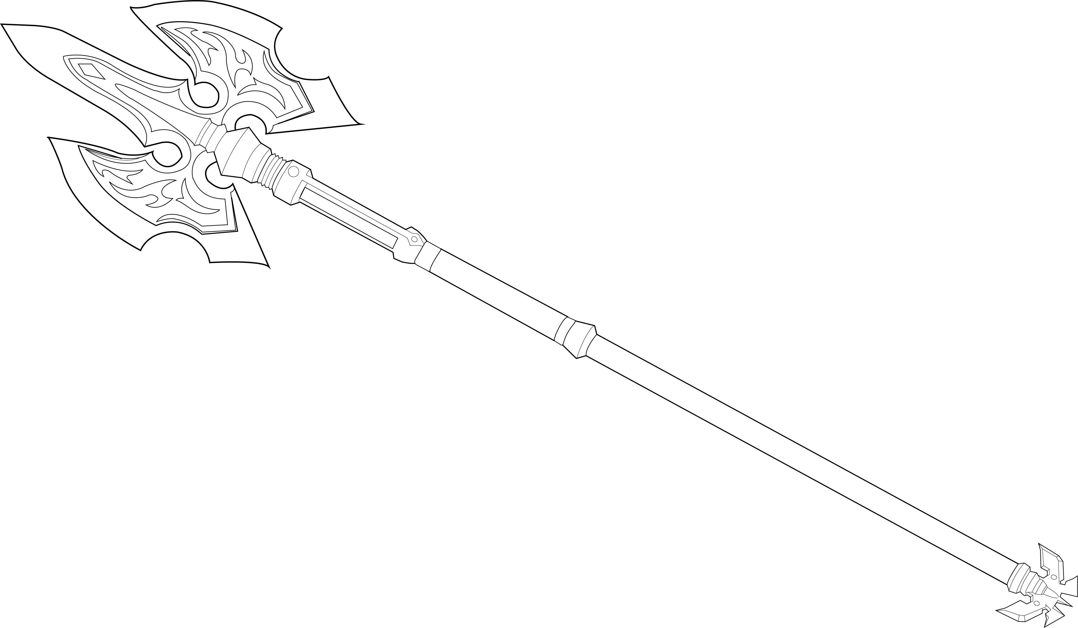 hero's halberd