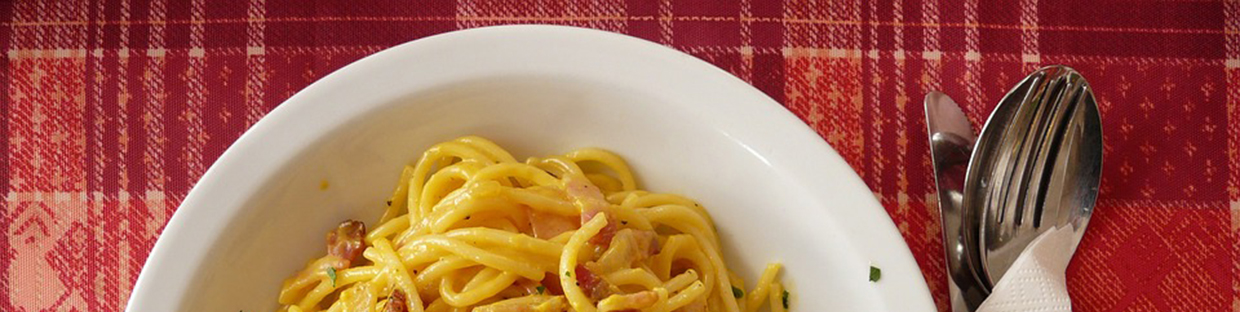 Image of a plate of spaghetti
