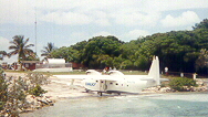 up the ramp to customs