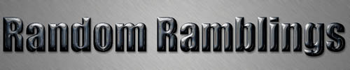 Random Ramblings