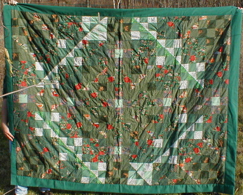 Quilt for Thaddeus, youngest son
