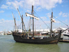 Reproduction of Columbus ship The Nina