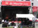While on the other side, the Jazz Festival is in full swing!