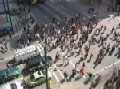 Protesters block traffic