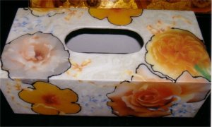 Maria's tissue box