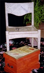 Edda Basaglia - chair and box