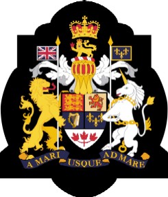 The emasculated English Lion and Scottish Unicorn.