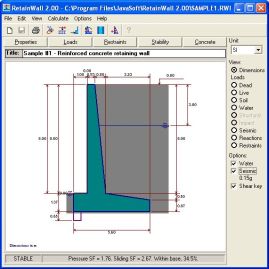 retainwall retaining wall engineering design software