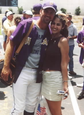 Todd and me after the Winthorst game. PICTURE TAKEN BY LISA ROTHE