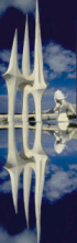 This image was copied onto a larger canvas duplicated and flipped and then the ripple effect was applied.