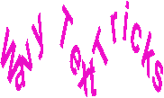 wavy text made using a wavy freehand line and text as vector enabled.