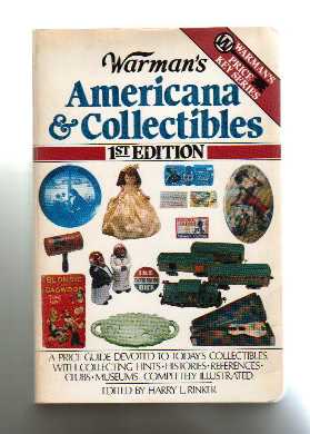"Warman's Americana and Collectibles" [1984]
(click to enlarge)