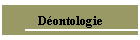 D�ontologie