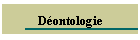 D�ontologie