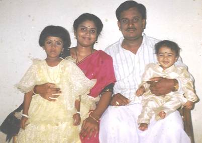 My Second GOD: Shri.Ln . P.A.Gurunatha Raja Mrs. Raja Rajeswari and their childs Priyanga and Ramasubramaniyan