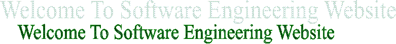 Welcome To Software Engineering Website
