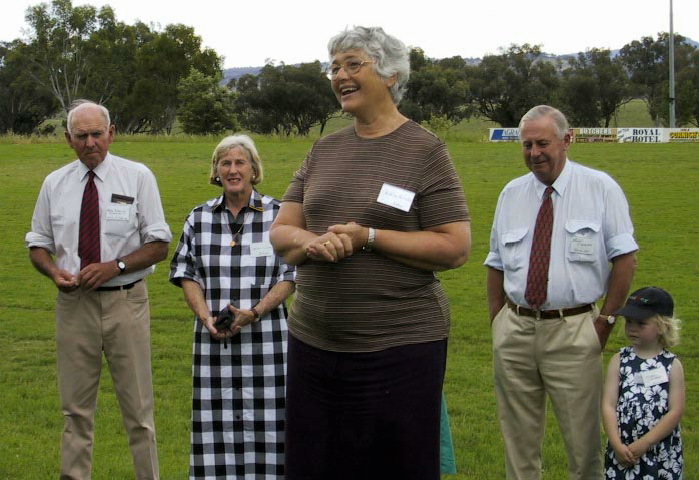 Peter Cudmore, Helen Cudmore, Elsie Ritchie, John Cudmore