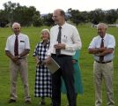 Peter Cudmore, Helen Cudmore, Robert Niall, Jenny Cudmore (behind), John Cudmore