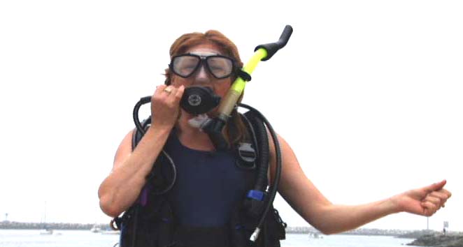 Lauran Ready For The Ocean!