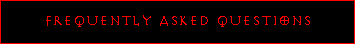 Frequently Asked Questions