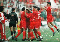 Festejando el gol de Cardozo Vs. Am�rica.