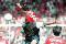 Macias en juego contra los Pumas.