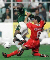 Rafael Garc�a en partido vs. Le�n.