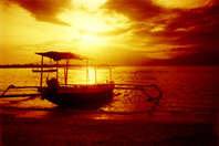 Sunrise at Gili Trawangan