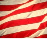 red & white flag stripes