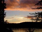 Sunset on Lake