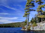 Lake with Rocky Shoreline
