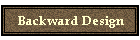 Backward Design
