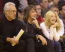 Richie & Heather at an NBA game on December 28, 2001