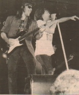 Jon & Richie onstage in Halifax, 
NS Canada - 1993