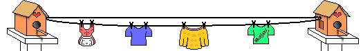 Birdhouse
Clothesline Rule