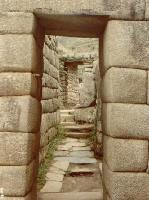 Un detalle de Machu Pichu
